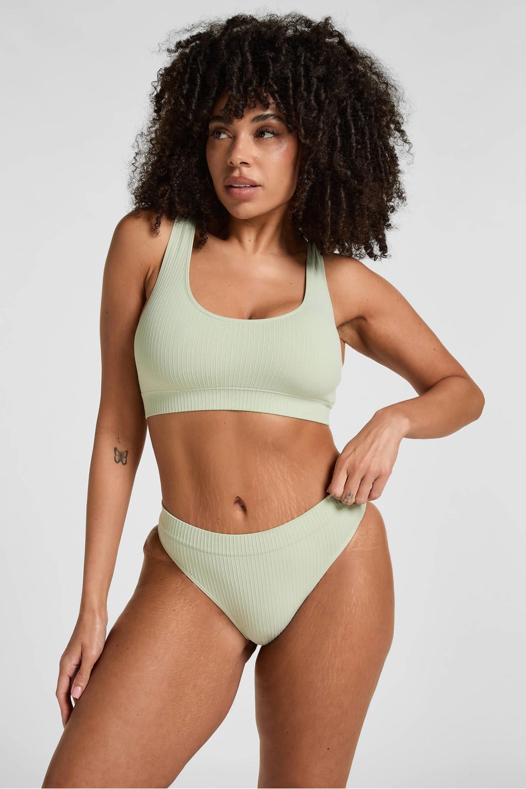 Hunkemöller bralette Dianne mintgroen