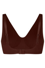 thumbnail: Hunkemöller voorgevormde bh zonder beugel Super Comfort bruin