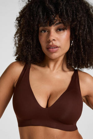 voorgevormde bh zonder beugel Super Comfort bruin