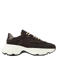 Nubikk Ross Zay chunky leren sneakers donkerbruin