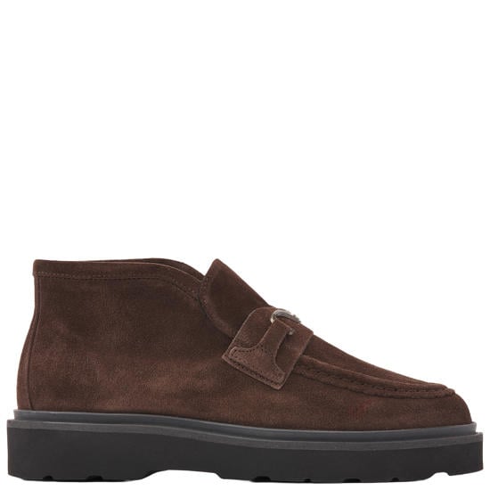 bruine enkelboots dames