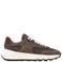 Nubikk Luca Noa leren sneakers grijs