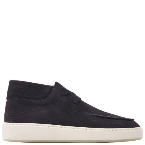 Nubikk Jiro Gio II suède veterboots donkerblauw