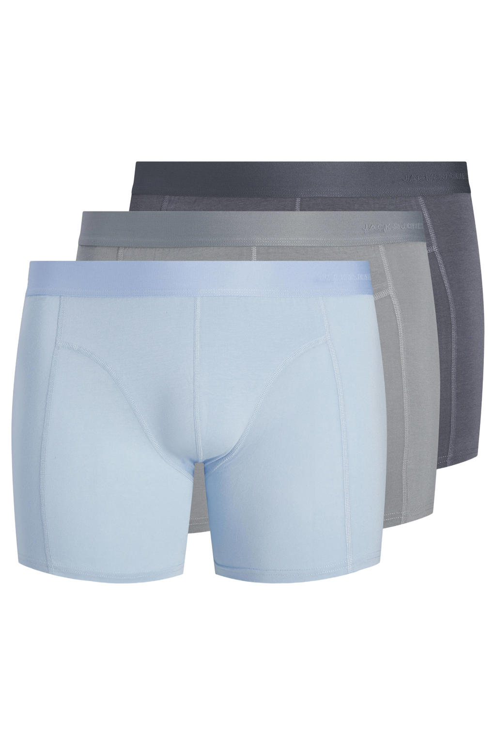 JACK & JONES PLUS SIZE boxershorts (set van 3)