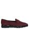 Peter Kaiser Barcelona suède loafers met profielzool - bordeaux
