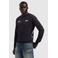 Pure Path regular fit sweater met backprint - donkerbruin