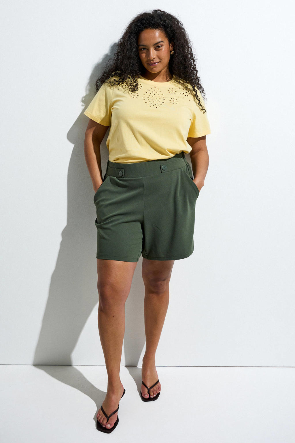 Zizzi high waist casual short