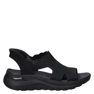 Hands Free Slip-In Arch Fit 2.0 sandalen zwart