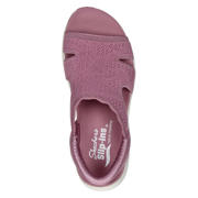 thumbnail: Skechers sandalen met sleehak roze