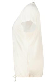 thumbnail: MS Mode T-shirt met glitters Plus Size - ecru
