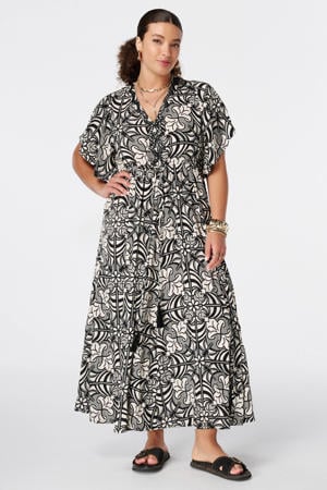 maxi jurk multi