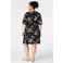 MS Mode korte jurk Plus Size - zwart