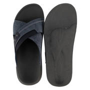 thumbnail: Easy Street leren slippers donkerblauw