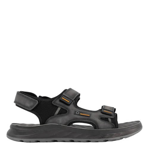 Easy Street imitatieleren sandalen zwart