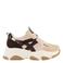 Graceland chunky imitatieleren sneakers - beige