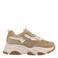 Graceland chunky imitatieleren sneakers - beige