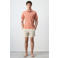 Mango Man relaxed fit polo - pasteloranje