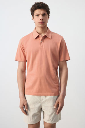 relaxed fit polo - pasteloranje