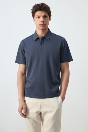 relaxed fit polo - marine