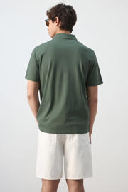 thumbnail: Mango Man relaxed fit polo - groen