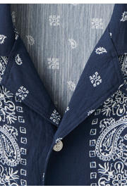 thumbnail: Mango Man regular casual overhemd donkerblauw