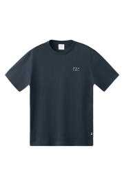 thumbnail: Mango Man regular fit T-shirt met backprint - marineblauw