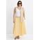 Mango midi rok - geel