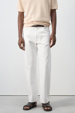 straight leg jeans wit