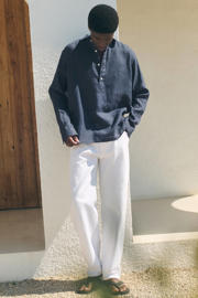 thumbnail: Mango Man straight leg jeans wit