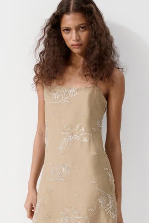 zomerjurk beige