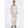 Mango barrel regular waist broek beige
