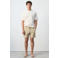 Mango Man katoenen relaxed short - lichtbeige