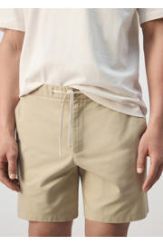 thumbnail: Mango Man katoenen relaxed short - lichtbeige