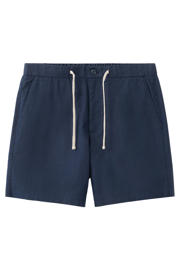 thumbnail: Mango Man katoenen relaxed fit casual short - donkerblauw