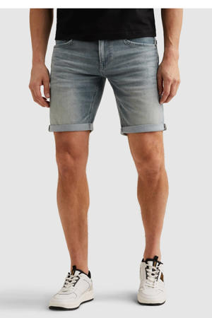 TAILWHEEL denim slim short lichtblauw