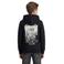 Cars hoodie met backprint - zwart