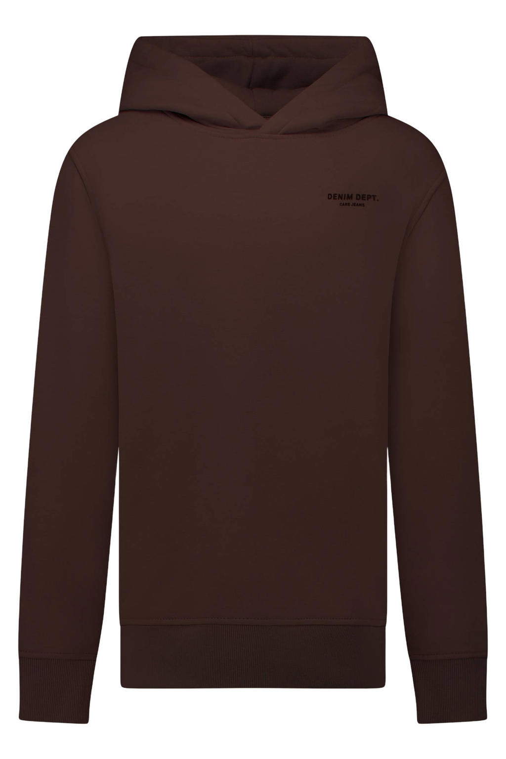 Cars hoodie met logo - bruin