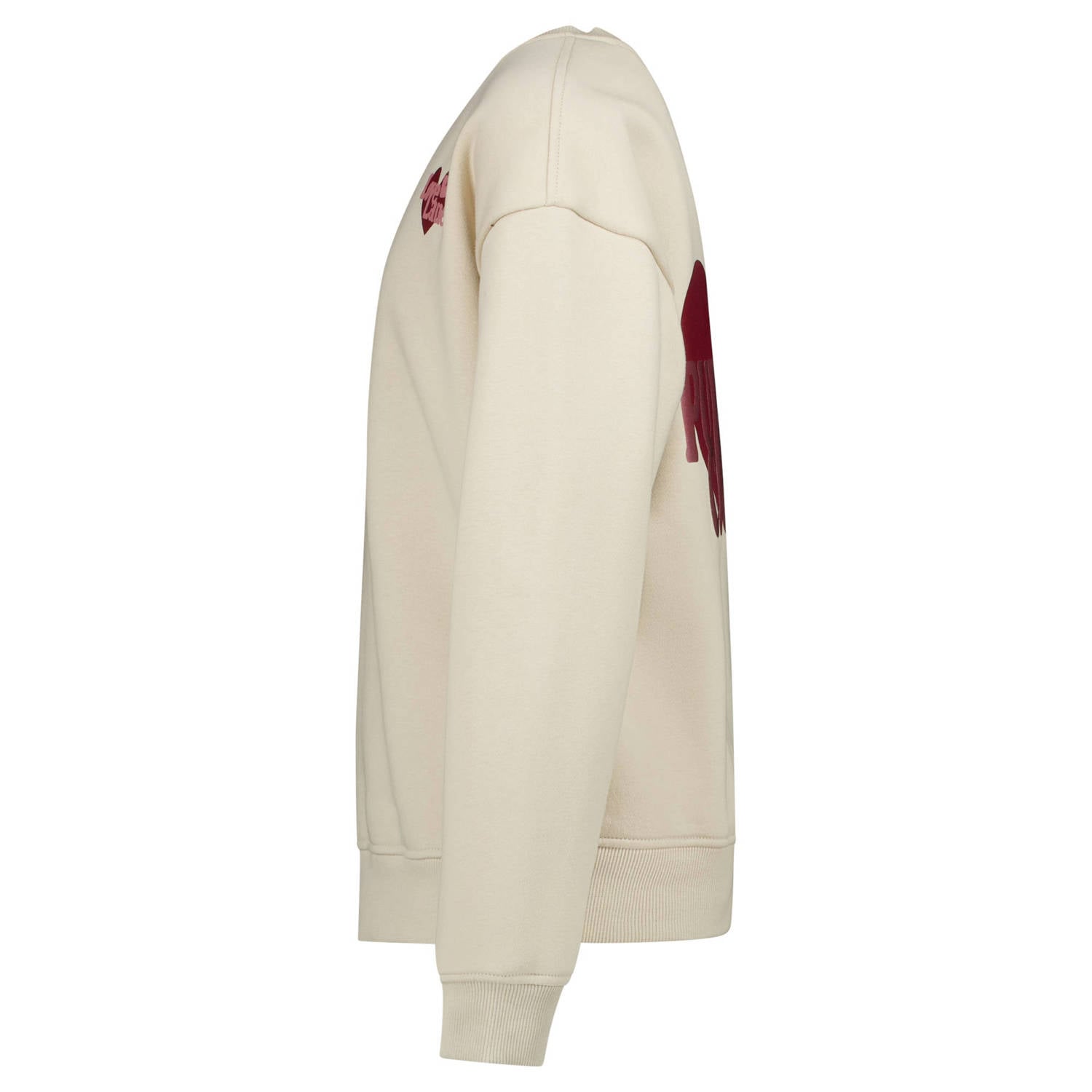 Cars sweater met backprint zand