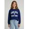 Cars sweater met print - marineblauw