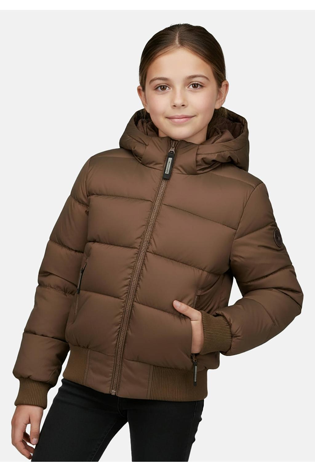 Cars pufferjas - bruin