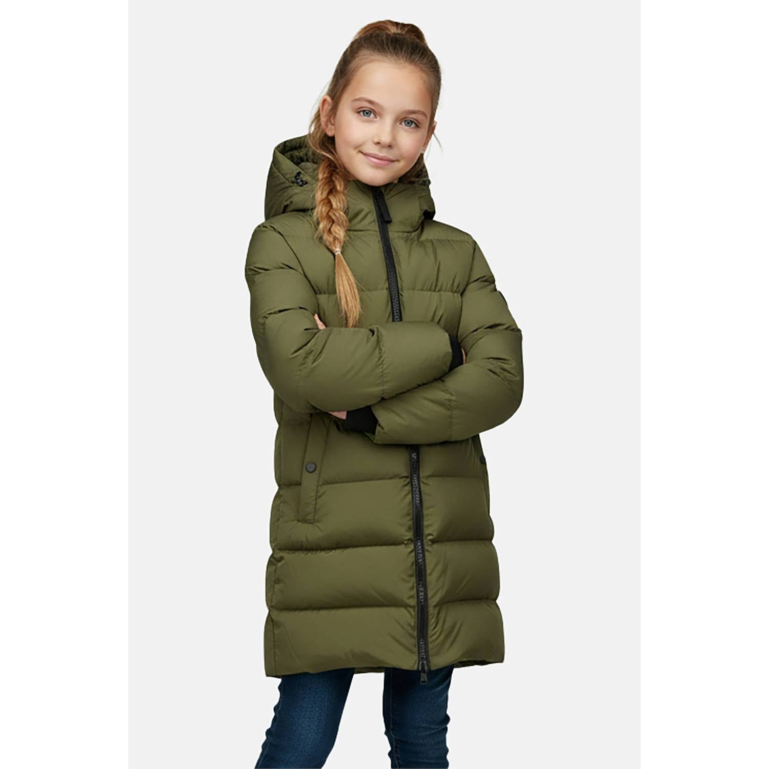 Cars winterjas mosgroen
