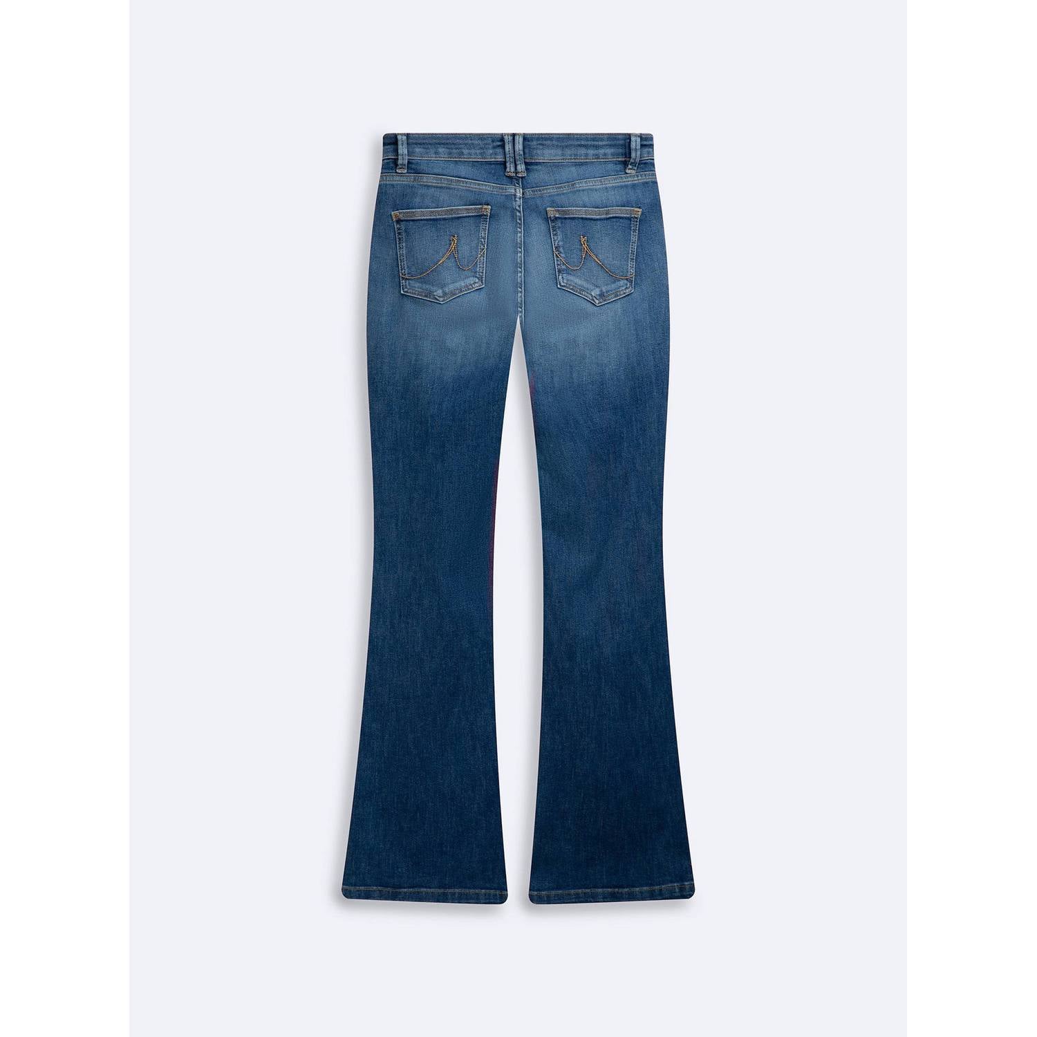 LTB wide leg jeans medium blue denim