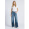 LTB wide leg jeans - middenblauw