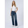 LTB wide leg jeans - dark blue denim