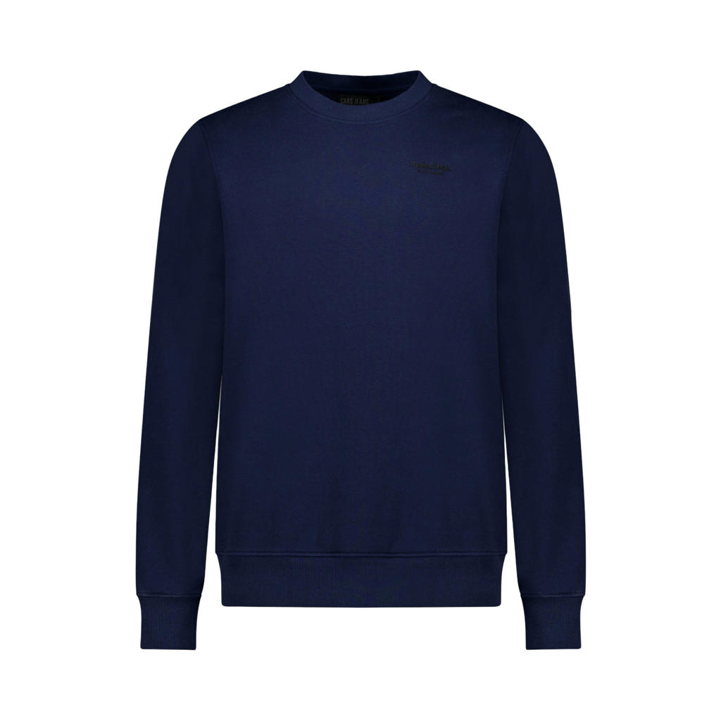 Cars regular fit sweater met logo - donkerblauw