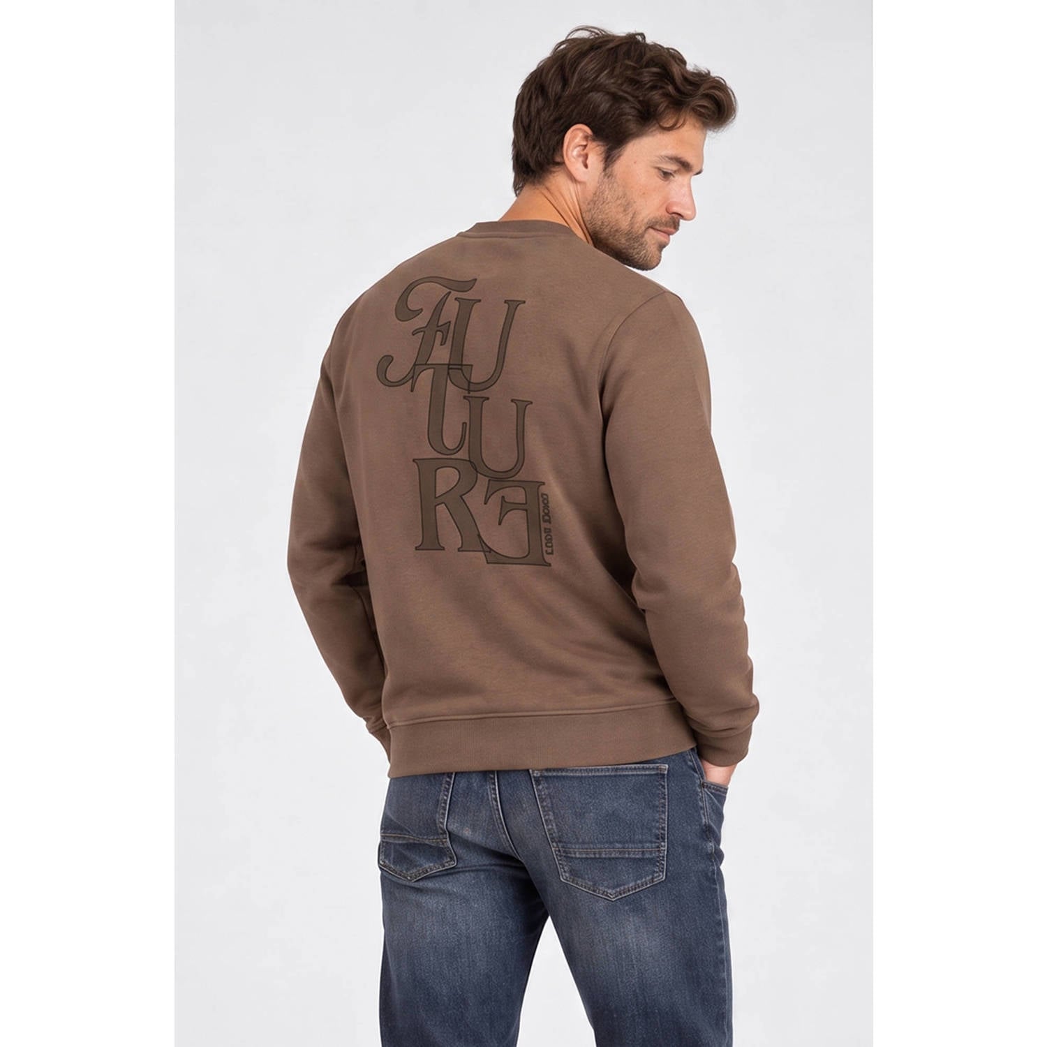 Cars regular fit sweater met backprint liver