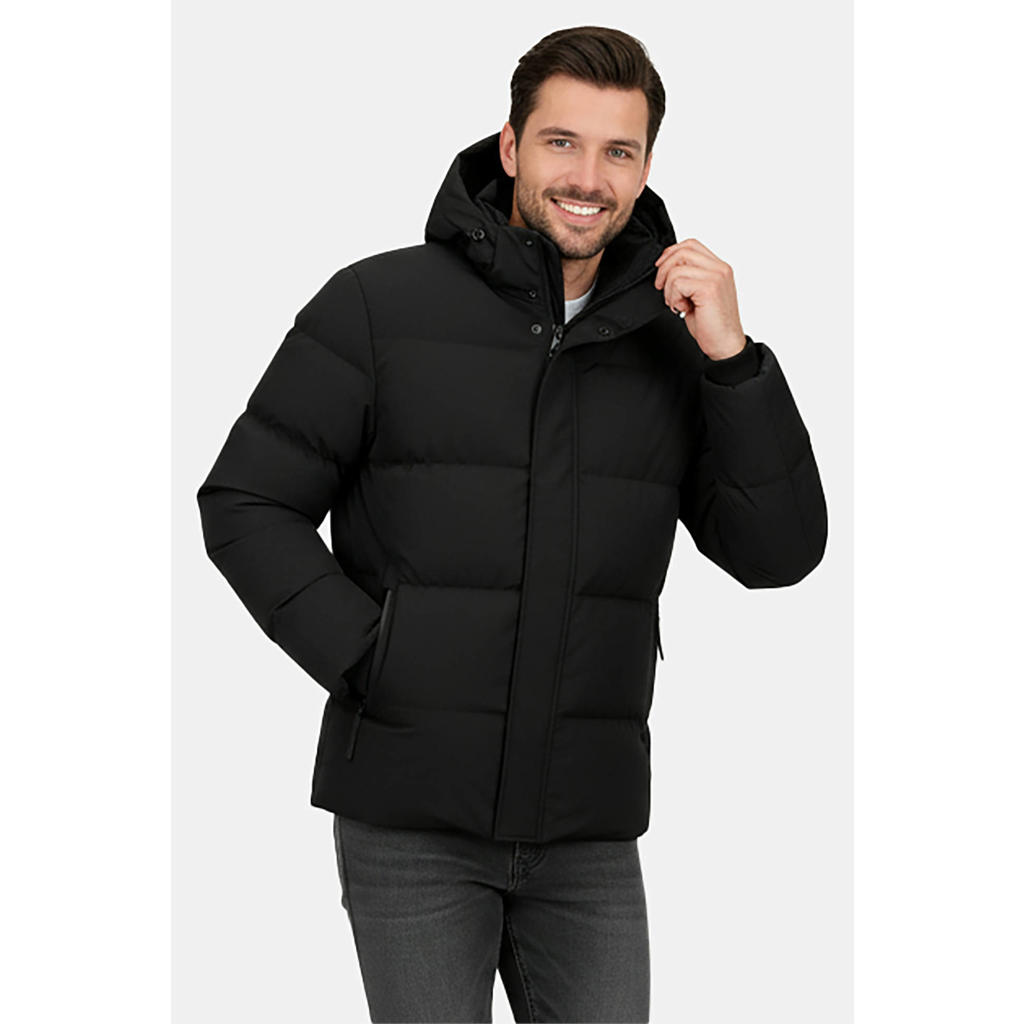 Cars quilted winterjas - zwart