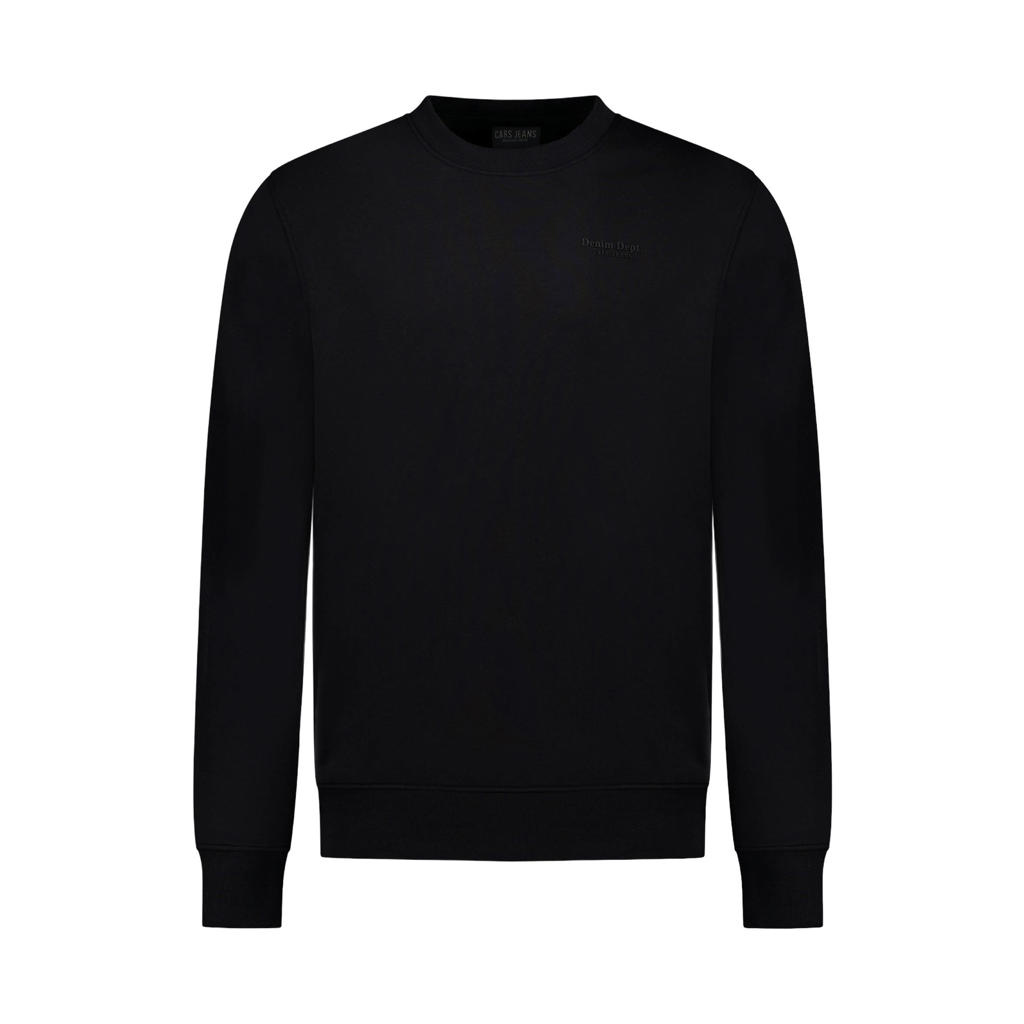 Cars regular fit trui met logo - zwart