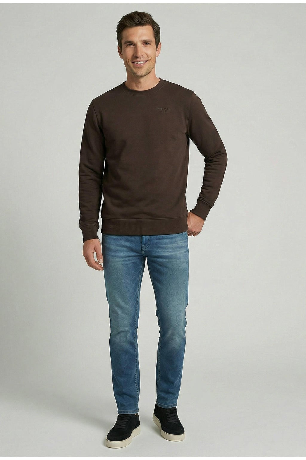 Cars regular fit sweater - bruin