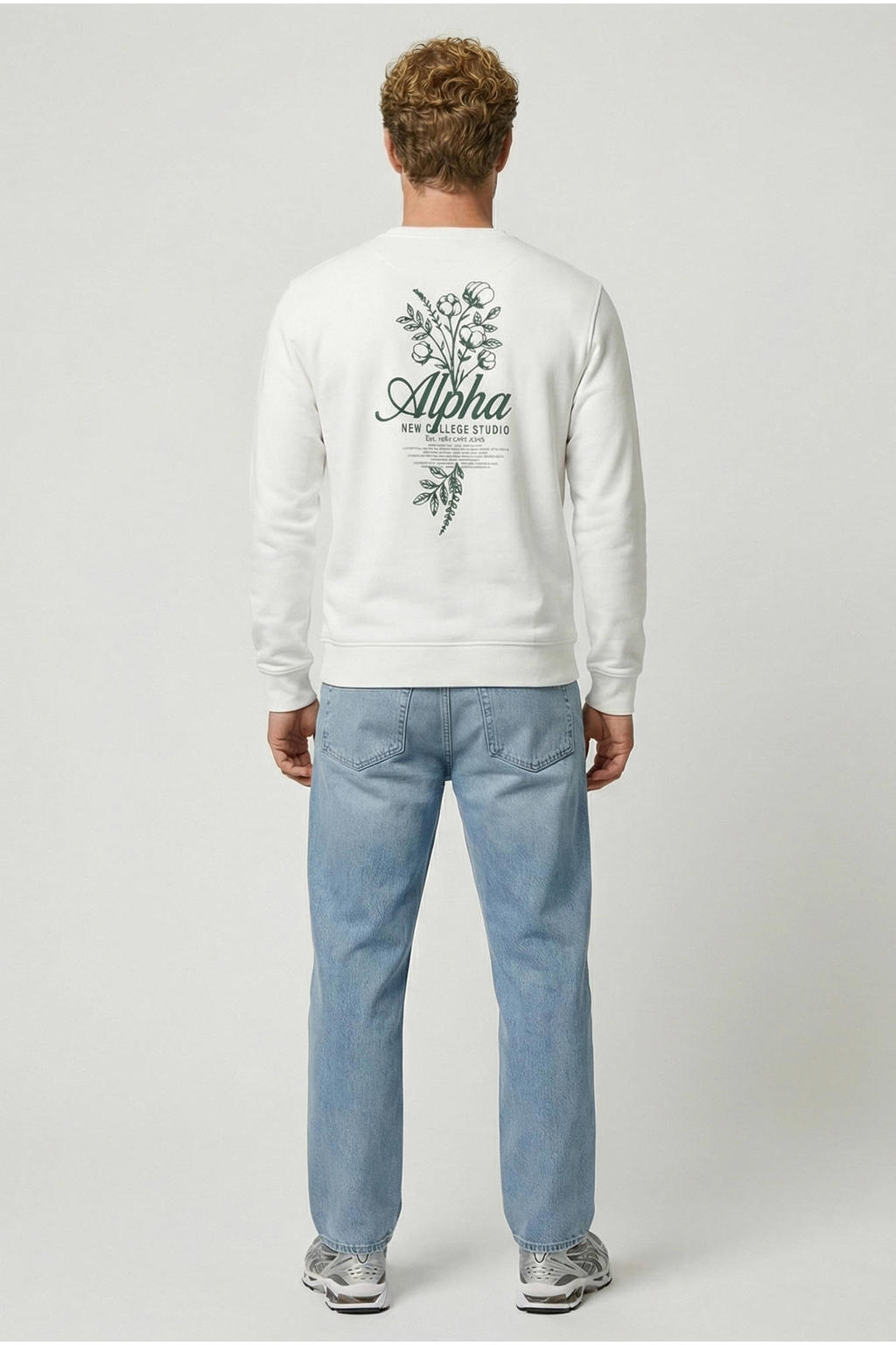 Cars regular fit sweater met backprint - kit